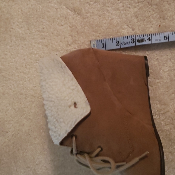 Aerosoles Tan Wedge Bootie - Picture 2 of 2